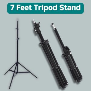 Tripod Stand for Ring Light – 7ft Adjustable