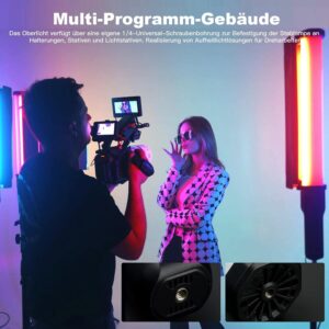 LS-188 RGB Hand Stick Lamp Rechargeable