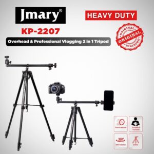 JMARY KP-2207 Overhead Tripod for Phone and Camera