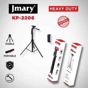 Jmary KP-2206 Camera and Mobile Tripod & Selfie Stick