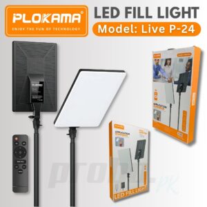 Plokama LIVE-P24 LED Photography/Videography Fill Light