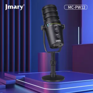 Jmary MC-PW12 USB Microphone – Professional Podcasting Mic for Creators