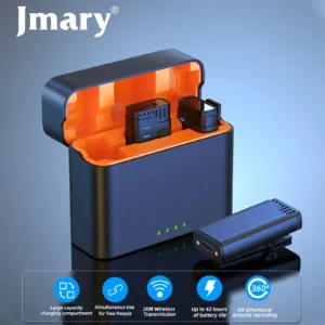 Jmary MW-16 Wireless Microphone For Camera, Type C & iOS (Noise Cancelation)