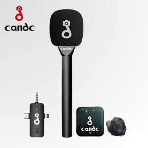 Candc Interview 3-in-1 Wireless Lavalier Microphone