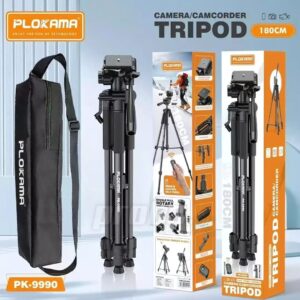 Plokama PK-9990 Tripod – 180cm Professional Camera & Mobile Stand