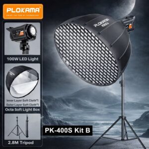 Plokama PK-400s-B Softbox Lighting Kit