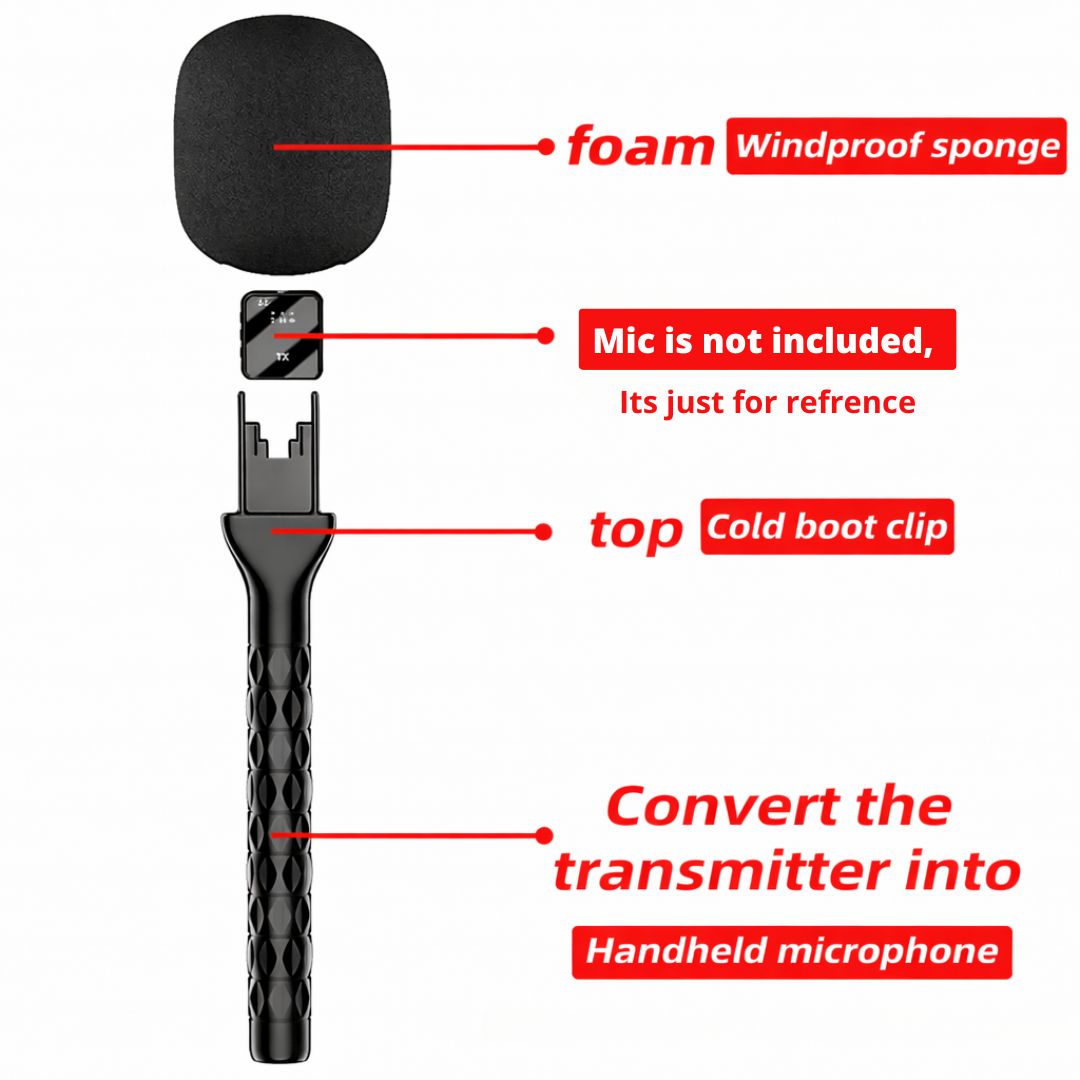 Mic is not included, Its just for refrence